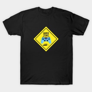 Gamer Zone Road Sign T-Shirt